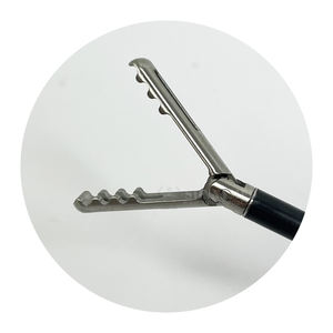 Laparoskopik genggam, aksi ganda 5mm & 3mm Laparoskopik <span class=keywords><strong>Forceps</strong></span> untuk operasi bariatrik - Product Image 2