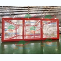Prix d'usine, capsule de stockage de voiture transparente pour l'extérieur, garage gonflable, housse de voiture