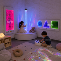 Iluminación Sensorial Relajante para Habitaciones, Estimulación Visual y Táctil, Equipo LED para Habitaciones Snoezelen, Luces Interactivas para la Integración Sensorial
