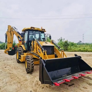 รถตักล้อยาง CAT รุ่น 420F2 สีเหลือง อุปกรณ์ก่อสร้าง รถตักหน้าขุดหลัง กำลังยก 9 ตัน ปั๊มกำลัง 75 กิโลวัตต์ - Product Image 2