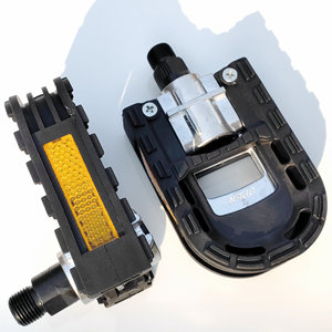 Pedales Plegables para Bicicleta, Eje de Acero Antideslizante, Accesorios Negros para Bicicleta de Montaña, Marca Privada con Licencia - Product Image 3