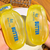 Nouveauté : Jouet sensoriel anti-stress en forme de bâton de beurre élastique de 14 cm, en TPR, pour garçons, filles et enfants