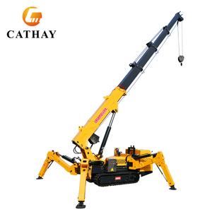 Minigrúa Araña Móvil de 3, 5 y 8 Toneladas, Elevador Eléctrico/Diésel con Canasta para Personal, Altura de Trabajo de 10.8m y 15m - Product Image 4