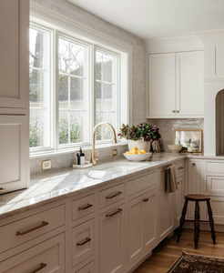 Vermont Chất lượng cao sang trọng tùy chỉnh hiện đại tủ bếp để bán với Shaker Thiết kế phòng tắm bùn sơn mài đồ nội thất - Product Image 1