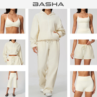Ensemble de sweat-shirts BASHAsports pour femme, sportif et tendance, vêtements décontractés, sweat-shirt ample et confortable, tenue athlétique polyvalente