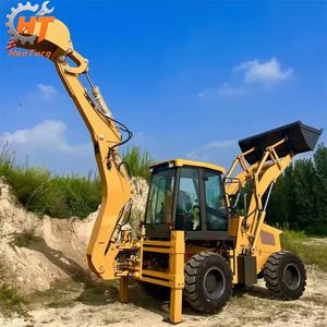 HT30-25 खुदाई करने वाले छोटे हाथ की शाखा टेलीस्कोपिक कार्य 4wd शोवेल टोटेबल बैकहोए लोडर लंदन व्हील लोडर यूडोंग इंजन 26 किमी/घंटा - Product Image 3