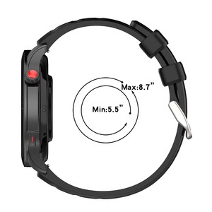 Correa Deportiva de Silicona de 22MM, Repuesto de Correa de Reloj Inteligente para <span class=keywords><strong>Amazfit</strong></span> GTR4 <span class=keywords><strong>3</strong></span>, Correa para Samsung Galaxy Watch3 45mm - Product Image 5