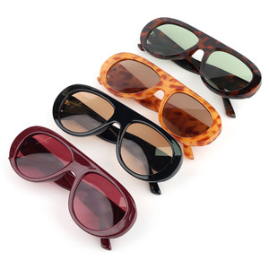 HP24374 OEM UV400 Fashion Sun Glasses 2026 Trendign Eyewear Manufacturer Oversized Custom Logo <strong>Sunglasses</strong> for Men and Women - Product Image 2