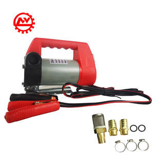 Портативный насос для перекачки дизельного топлива, 12 В, 24 В постоянного тока, миниатюрный керосиновый барабан, Диспенсер, электрический топливный насос - Product Image 4