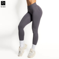 Leggings de sport pour femmes DeHeng, nouveaux, sans couture, personnalisés, athlétiques, respirants, pour le yoga, la remise en forme et la salle de sport