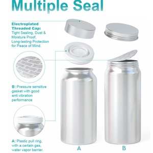 Frasco de Aluminio Personalizado, Impermeable y a Prueba de Luz, para Envasado de Suplementos Farmacéuticos, Botella para Medicamentos - Product Image 5