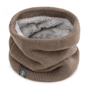 Cache-cou thermique en tricot RTS pour l'hiver, doublure en polaire douce, cache-cou coupe-vent, écharpe <span class=keywords><strong>snood</strong></span>, pour hommes et femmes, ski, cyclisme, protection du cou pour activités de plein air - Product Image 6