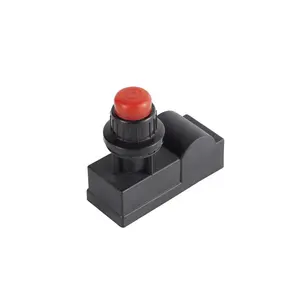 CSA ve CE sertifikalı evrensel siyah plastik kıvılcım jeneratör gaz ızgara elektrikli kırmızı basma düğmesi ateşleyici