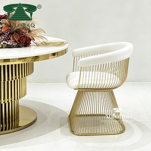 Chaise inclinable de luxe moderne d'acier inoxydable d'accoudoir pour des événements de mariage - Product Image 3