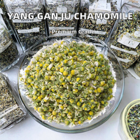 Thé de fleurs de camomille fraîches de haute qualité Yang Gan Ju, en vrac, emballé sous vide, sachet de 1 kg, thé santé