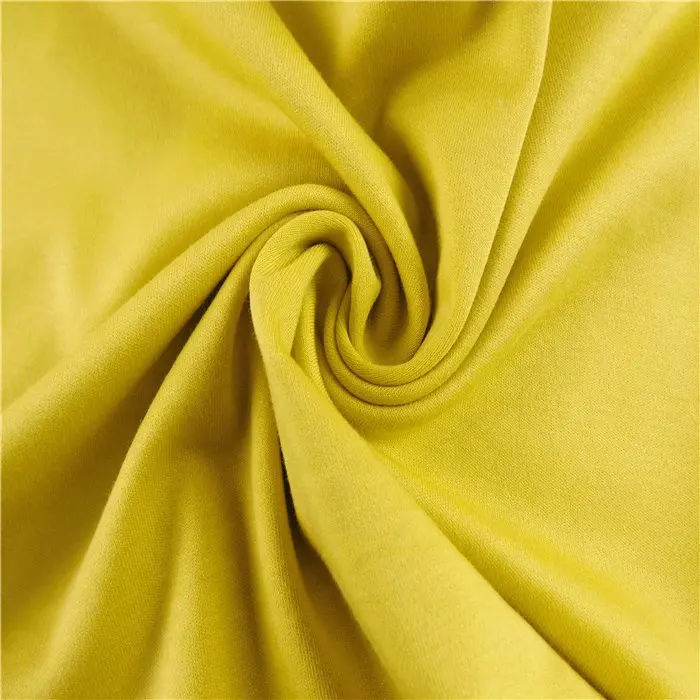 soft hand feel bamboo jersey fabric 95%bamboo 5%spandex dyed for pajamas