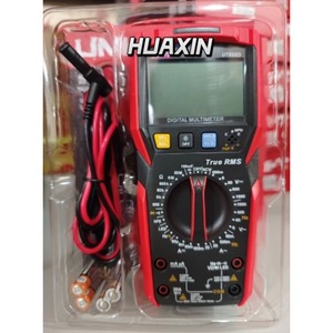 Multimètre numérique UNI-T UT89XD LCD TRMS 6000 points de lecture 12V avec test LED, mesure tension AC/DC, courant, NCV, résistance, HFE, diode - Product Image 2