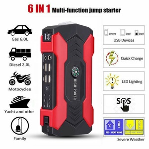 Multifuncional Jump <span class=keywords><strong>Starter</strong></span> Auto Powerbank Arrancador Batería Coche Auto 10000mAh Salto portátil - Product Image 3