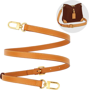 Bandoulière universelle réglable en cuir véritable avec motif monogramme robuste pour la modification de sacs - Product Image 6