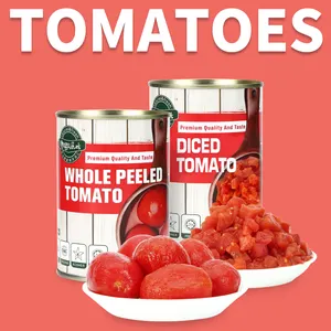 A9/2500g cây trồng mới đóng hộp toàn bộ bóc vỏ cà chua