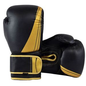 Guantes de boxeo de piel de vaca con logotipo personalizado, guantes de entrenamiento de competición, guantes de combate MMA, conjuntos de boxeo impresos - Product Image 3