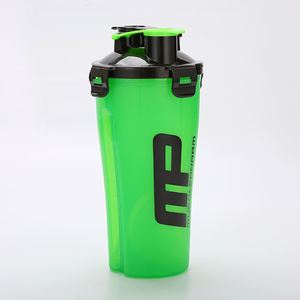 <span class=keywords><strong>shaker</strong></span> al por mayor de la botella de bebida de agua de plástico botella de deporte botella de bebida con logotipo personalizado - Product Image 2