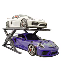 Système de stationnement de garage vertical à double ciseaux automatique pour berline/SUV Solution de stockage