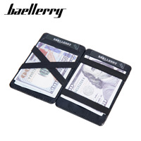 Dompet Kartu Pria Baru untuk Bisnis, Dompet Multi-kartu Tipis Sederhana dengan Ritsleting, Tempat Kartu Pendek Tahan Air Grosir