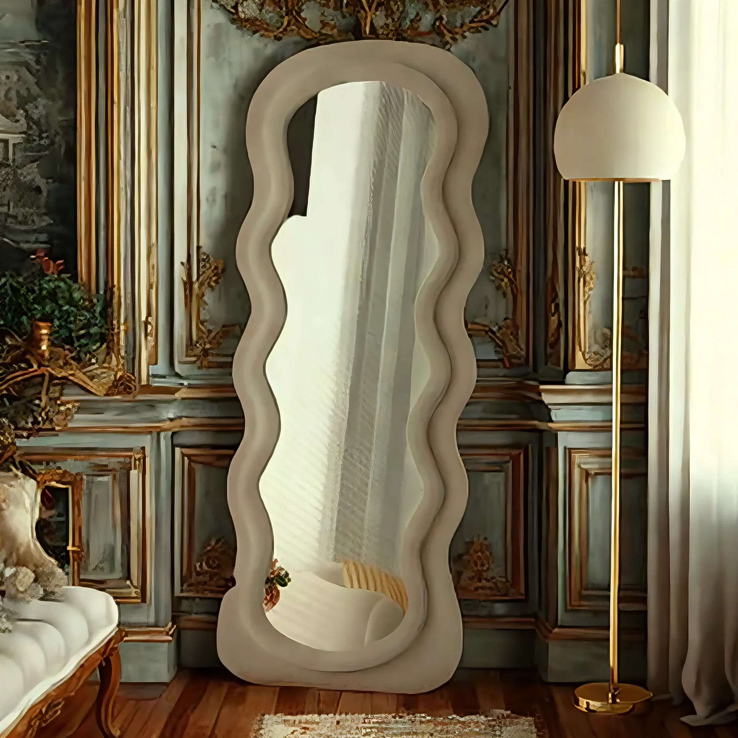 Couleur + style miroir en flanelle4