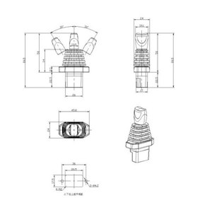 Manette de commande universelle à trois axes DL-HS, <span class=keywords><strong>mini</strong></span> stick de contrôle portable, joystick à bout de doigt, contrôleur électronique - Product Image 3