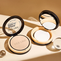 Poudre compacte correctrice effet flou, waterproof, contrôle du sébum, estompe les imperfections, légère, fini mat/naturel, beauté
