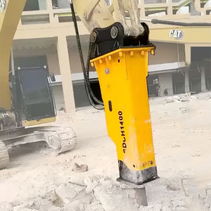 OEM Fábrica Preço Silenciado Tipo Caixa Hidráulica Disjuntor Demolição Martelo Rock <span class=keywords><strong>Breaker</strong></span> para 20 Ton Escavadeira - Product Image 2