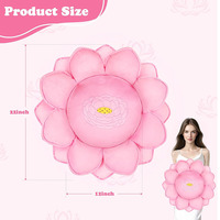 Coussins de méditation antidérapants en forme de fleur de lotus 8445, coussin de sol pour salon, chambre à coucher, coussins décoratifs pour la méditation