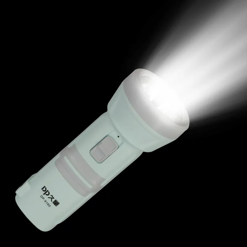 DP Cheap Plastic Emergency Portable Torches 3W Pocket Flashlight Rechargeable Led Torch Light