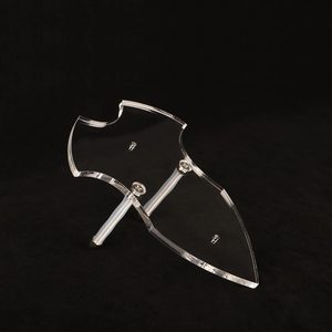 Trang trí nội thất dọc thanh kiếm hiển thị chủ treo tường Acrylic đứng rìu thanh kiếm Móc giá - Product Image 2