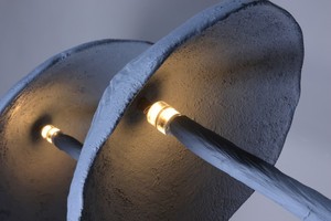 Art abstrait sculpture lampe de sol de salon lumière de luxe créative maison porche hôtel service des ventes décoration <span class=keywords><strong>pendule</strong></span> - Product Image 5