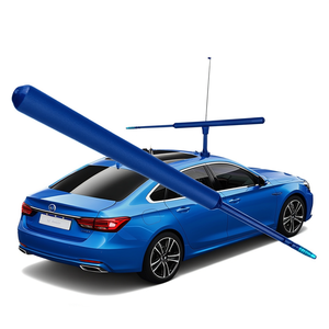 Antenne de voiture universelle 120cm bleue pour montage sur toit de voiture - Product Image 2