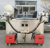 Machine à frire électrique pour écrevisses, poisson jaune et poulet braisé de Dèzhou avec contrôle automatique de la température