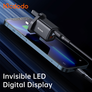 Nieuw! Innovatie Led Digital <span class=keywords><strong>Display</strong></span> Power Charger <span class=keywords><strong>Mini</strong></span> Snelle <span class=keywords><strong>Usb</strong></span> <span class=keywords><strong>C</strong></span> Type <span class=keywords><strong>USB</strong></span>-A Led Charger Telefoon Opladen Voor Laptop Ios Android - Product Image 3