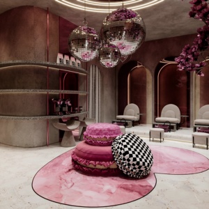 Modern Beauty Salon Interior Design and Full Store Furniture Solution - Product Image 5