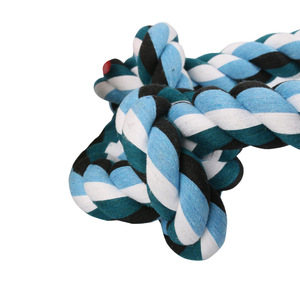 Jouet à mâcher en corde pour grand chien, 90 cm, diamètre 3 cm, durable, cinq nœuds, jouets à mâcher pour animaux de compagnie - Product Image 4