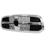 Vorderer Mesh-Obergrill Glänzend Chrom-Grill für Ram 1500 2013-2018