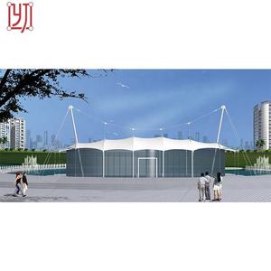 Estructura de Membrana Arquitectónica de Acero Q235 con Cubierta de PVDF, Prefabricada en Fábrica China - Product Image 5