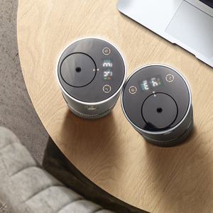 น้ำหอมปรับอากาศอะลูมิเนียมแบบชาร์จไฟได้ความจุ20มล. ใช้แบตเตอรี่ไม่มีน้ำสำหรับรถยนต์ - Product Image 5