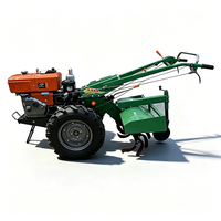 Landbouwmachines Looptractor Schijfploeg 2-wiel looptractor Landbouw motorfrees Mini handtractor