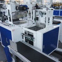 Machine automatique de fabrication de sacs à trois plis pour t-shirts JDFZ-600