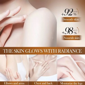 Lotion corporelle végane personnalisée avec logo, crème hydratante pour le corps, soin de <span class=keywords><strong>la</strong></span> <span class=keywords><strong>peau</strong></span>, hydratation intense, adoucit, soulage <span class=keywords><strong>la</strong></span> sécheresse et <span class=keywords><strong>la</strong></span> tension cutanée, lotion corporelle à l'huile de coco - Product Image 4