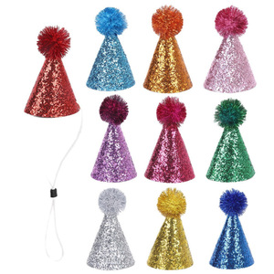 Chapeaux et accessoires de costume <span class=keywords><strong>pour</strong></span> chiots et chatons, mini-chapeaux <span class=keywords><strong>pour</strong></span> petits chiens, chapeaux d'anniversaire <span class=keywords><strong>pour</strong></span> chats, <span class=keywords><strong>pour</strong></span> mariages et fêtes - Product Image 4