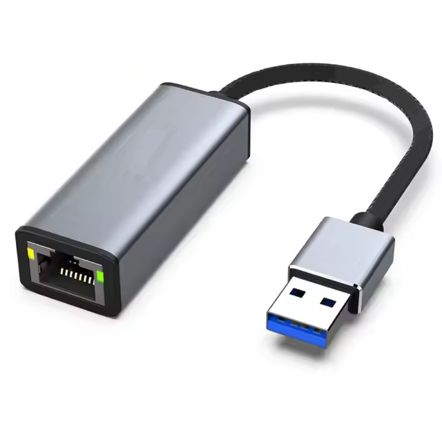 USB to Ethernet Adapter 1000Mbps Plug and Play USB 3.0 Driver Free RJ45 LAN Dongle for Nintendo Laptop PC Windows MacOS Linux
