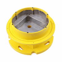 Pièces moulées sur mesure en fonte ductile GGG40 GGG50 QT500 par moulage à la cire perdue par gravité pour composants de machines, de l'exploitation minière et de l'énergie